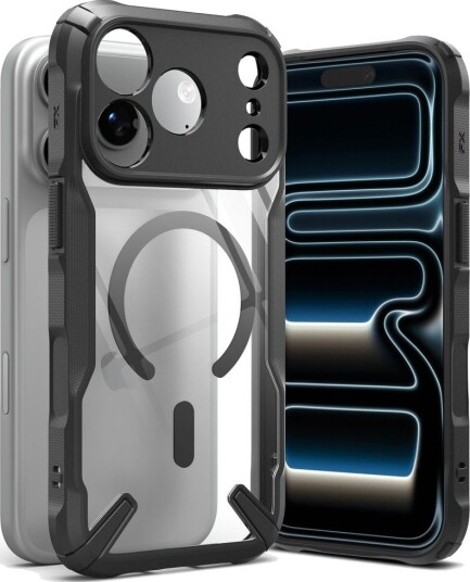iPhone 17 Pro/18 Pro Ringke Fusion X MagSafe Hybrid-deksel - Svart
