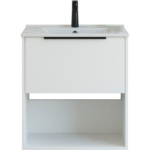 Dansani Mido+ Classic møbelpakke 61x44 cm matt hvit