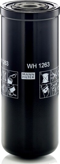 Filter arbeidshydraulikk MANN FILTER WH 1263 Filter arbeidshydraulikk MANN FILTER WH 1263