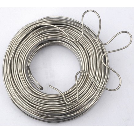 Playbox Aluminium Wire Sølv 50m