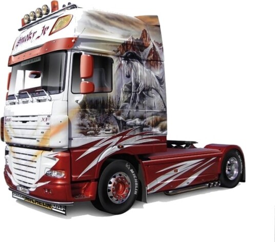 Italeri DAF XF105 Smoky JR Showtrucks Modellastbil 1:24 Italeri DAF XF105 Smoky JR Showtrucks Modellastbil 1:24
