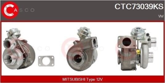 Turbolader CASCO CTC73039KS