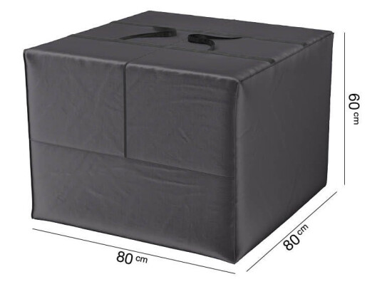 AeroCover Putebag Aerocover Til dynor 80 x 80 cm Svart