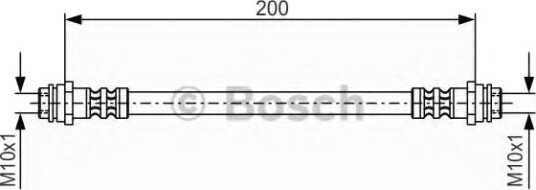 BOSCH 1 987 476 946 Bremseslange BOSCH 1 987 476 946 Bremseslange