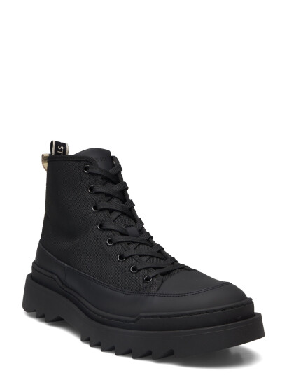 Sneaky Steve Kamiki High U Textile Black - Black - 45