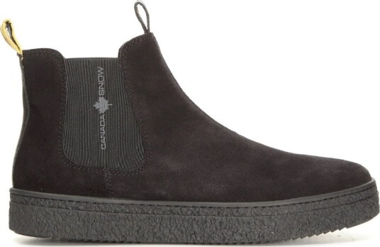 Canada Snow Men's Mount Verm Suede Boots Black 42