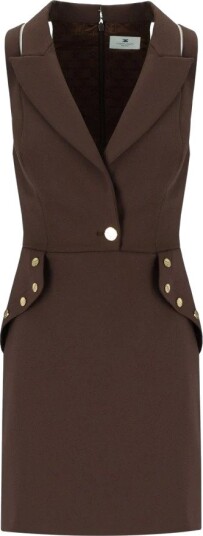 Elisabetta Franchi Dame Kjoler Brun L,