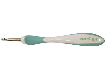 Addi Swing Heklenål Aluminium 16 cm 5,50 mm Addi Swing Heklenål Aluminium 16 cm 5,50 mm