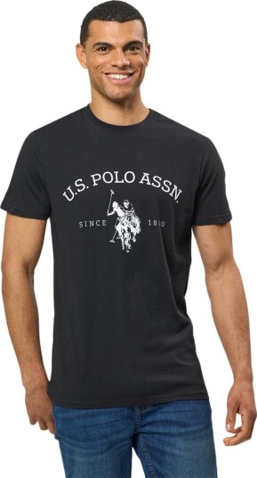 U.S. Polo Assn. Uspa T Shirt Archibald Men   Black   XL