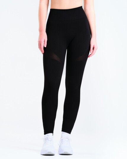 LEVITY Solar Seamless Tights Black Beauty L