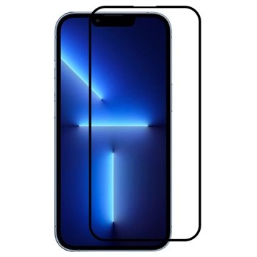 iPhone 15 Rurihai Full Cover Beskyttelsesglass Svart Kant