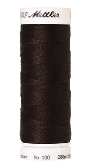 Mettler, Seralon 200m Farge nr 1002 Very Dark Brown Mettler, Seralon 200m Farge nr 1002 Very Dark Brown