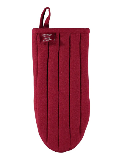 Noble House Oven Glove Frog Ronja Recycled - Red - 15X30CM x 30
