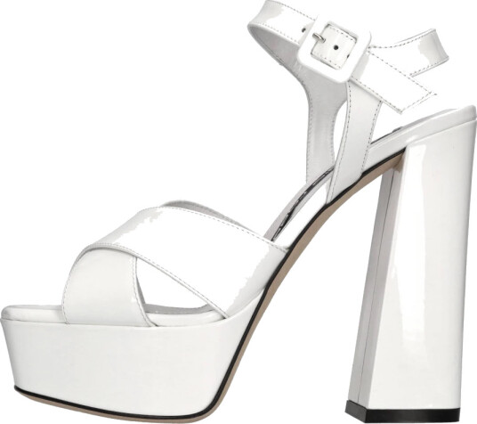 Sergio Rossi Dame Sko Hvit 37 1/2 EU, Sergio Rossi Dame Sko Hvit 37 1/2 EU,