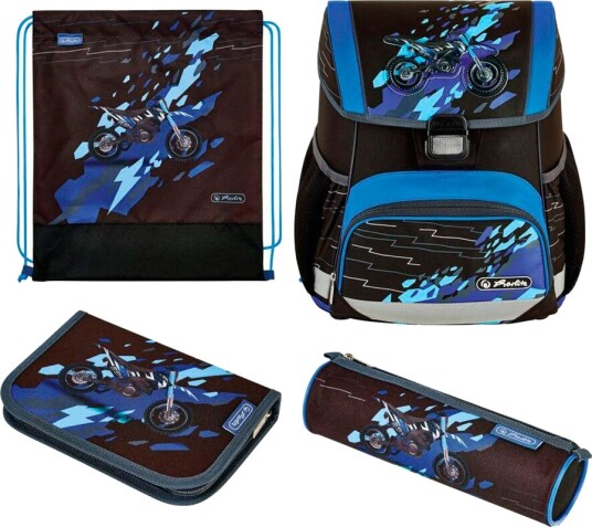 Herlitz Loop Plus Skolesekksett 16 Liter CamouCross Herlitz Loop Plus Skolesekksett 16 Liter CamouCross