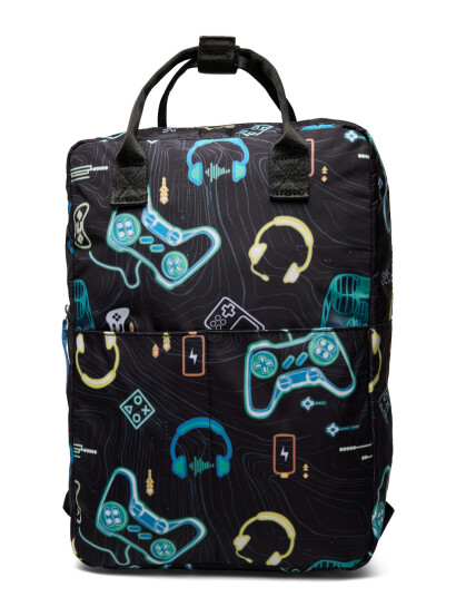 Backpack Gaming Black Lindex BLACK ONE SIZE