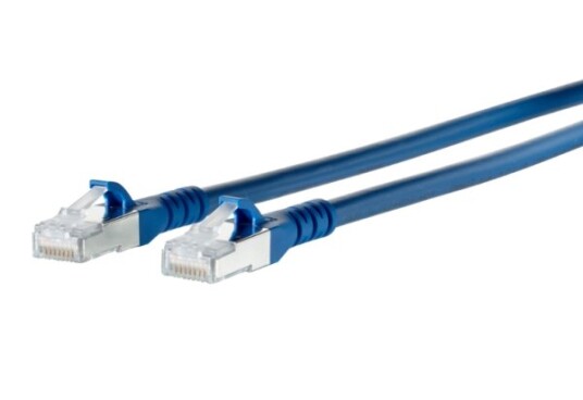 Metz Connect 130845A544-E 15 M Cat6a S/Ftp (S-Stp) Rj-45 Rj-45 Blå