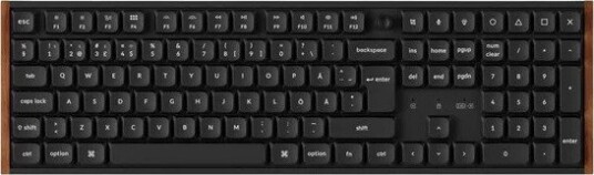 Keychron K5 Ultra SE 100% 8K Keychron Milk POM Brown Gamingtastatur Nordisk Svart K5U-H3-BO
