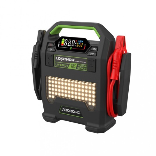 LOKITHOR Lithium Startbooster 12/24V 10000A. J10000HD LOKITHOR Lithium Startbooster 12/24V 10000A. J10000HD