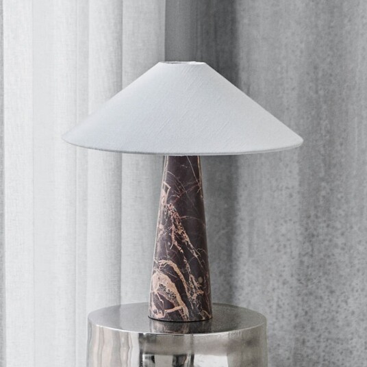 Bordlampe House Doctor Soffi Brun / Rust Stue Marmor Design 44.5 Brun / Rust