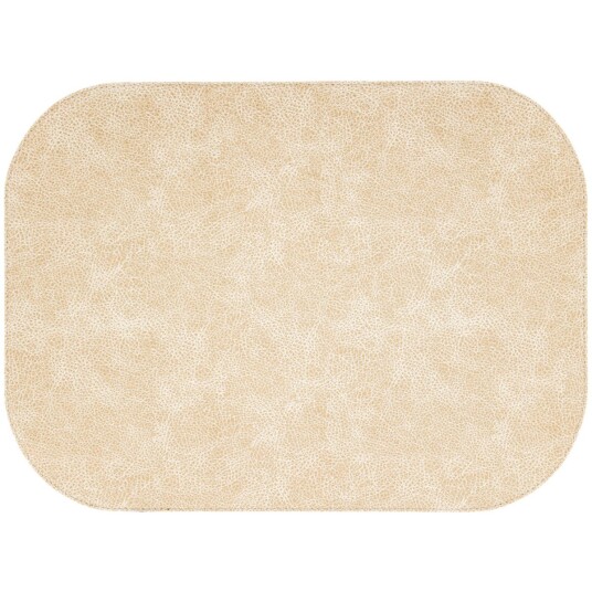 VEGA Bordbrikke Shana 4 runde hjørner; 32.5x44 cm BxL ; Beige/Gråbrun; Rektangulær; 6 Stykk / Forpakning