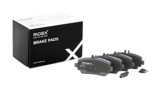 Bremseklosser RIDEX 402B0411