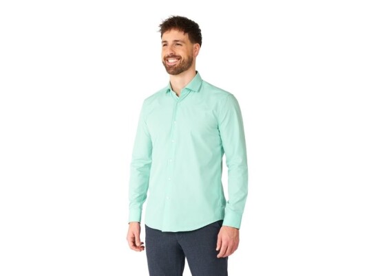 Oppo Merchandise Group B.v. Lys Mint Skjorte