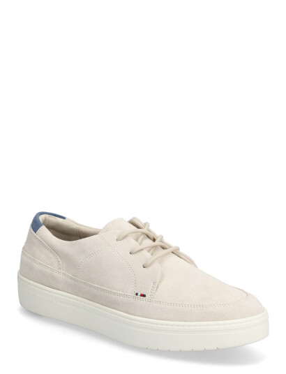 Tommy Hilfiger Hilfiger Light Hybrid Suede Shoe - Cream - 45 Tommy Hilfiger Hilfiger Light Hybrid Suede Shoe - Cream - 45