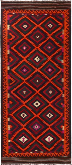 Orientalsk kelimteppe 379 x 173 cm Orientalsk kelimteppe 379 x 173 cm