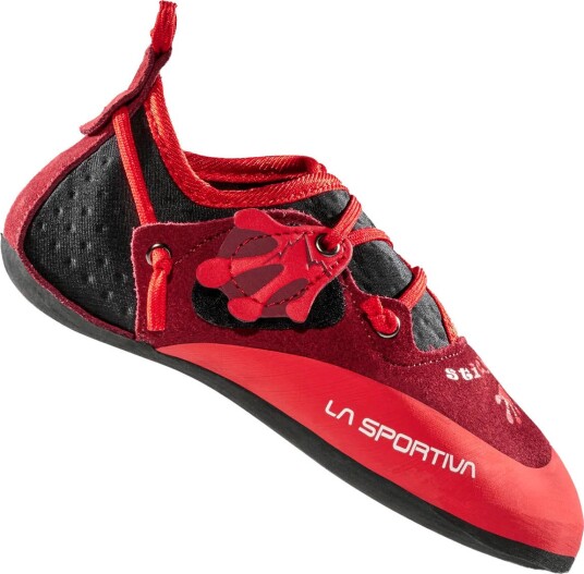 La Sportiva Kids' Stickit Climbing Shoes Red 28