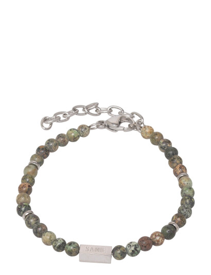 Samie Neo   Bracelet With Green Pearls   Green   ONE SIZE