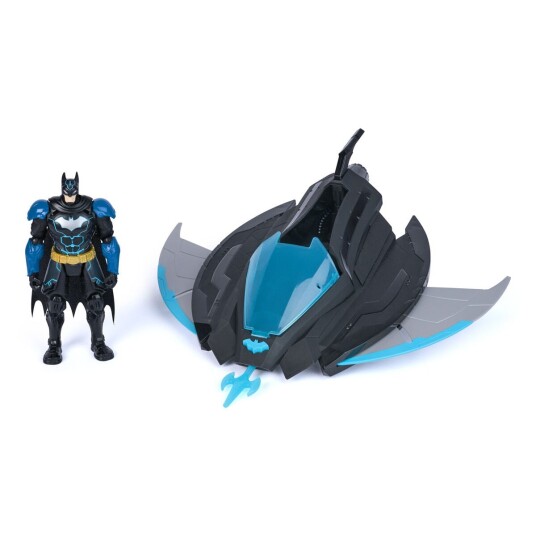 Batman Ninja Strike Batwing med 15 cm Batman Figur - Plast