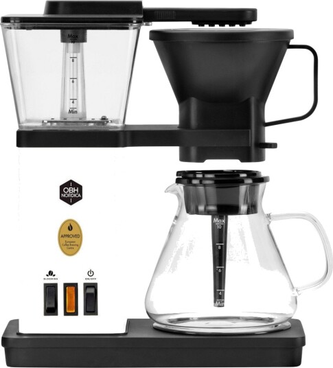 OBH Nordica - Blooming kaffetrakter 1,25L hvit