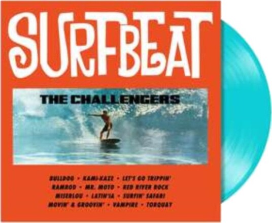The Challengers Surfbeat Limited Edition Uk Vinyl
