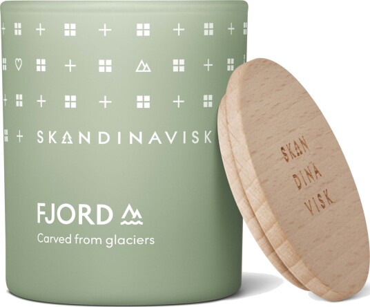 Skandinavisk Fjord duftlys med lokk 65 g Skandinavisk Fjord duftlys med lokk 65 g