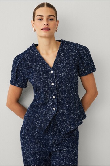 Ellos Collection Denimbluse Blå Ellos Collection Denimbluse Blå