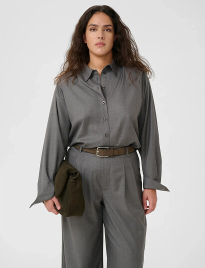 Gestuz Gzeffy Shirt - Grey - 40 Gestuz Gzeffy Shirt - Grey - 40