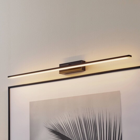 MCJ LED-vegglampe Miroir 80 cm svart 4000K MCJ LED-vegglampe Miroir 80 cm svart 4000K