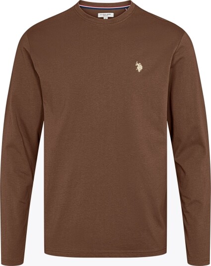 U.S. Polo Assn. Brolin T Shirt Long Sleeve Brun XXL