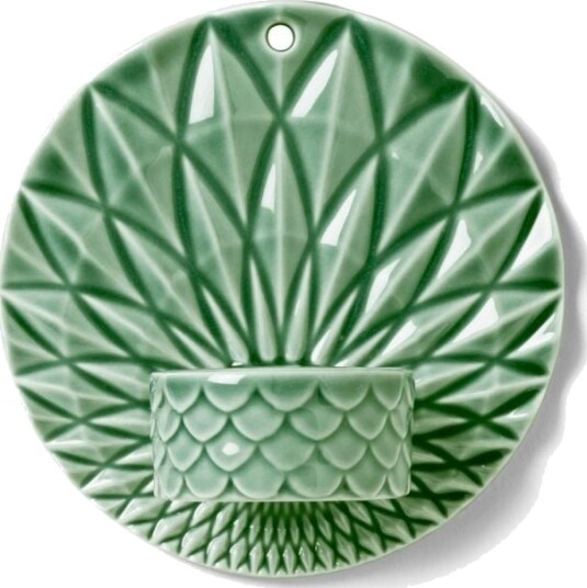 Dottir Pipanella vegglysestake Scales grønn 11,5 cm
