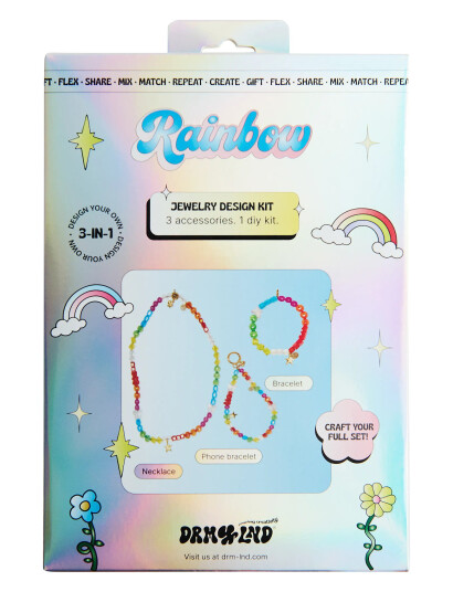 DRM-LND Rainbow Bright - Multi/patterned - ONE SIZE