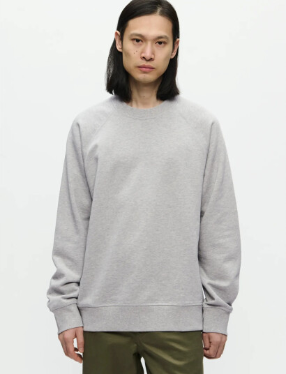 WOOD WOOD Wwhester Sweatshirt 25217   Grey   XL