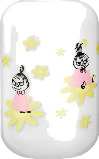 Muurla Mumin Vase Blomster 12 Cm White H12CM/DIA7.5CM Muurla Mumin Vase Blomster 12 Cm White H12CM/DIA7.5CM