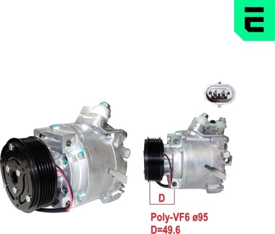 AC-kompressor ERA 670324