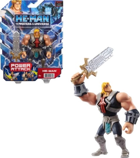 He-Man 14cm Actionfigur fra Masters of the Universe - Mattel