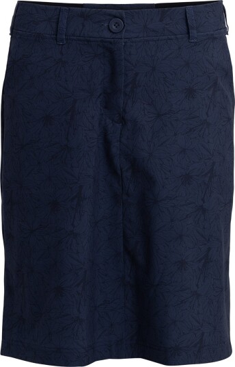 Bogeys & Birdies W Woven Stretch Skort AOP Skjørt & kjoler Navy Flower