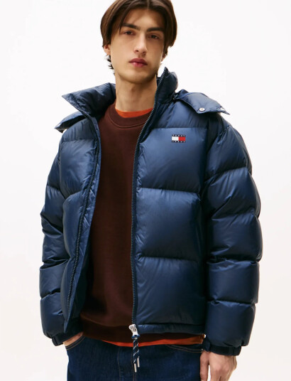 Tommy Jeans Tjm Alaska Down Puffer Ext - Navy - XL Tommy Jeans Tjm Alaska Down Puffer Ext - Navy - XL