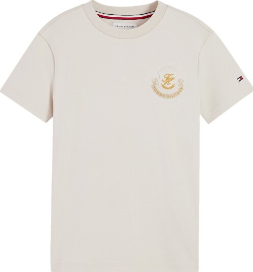 Tommy Hilfiger T skjorte   Alabaster Beige   Tommy Hilfiger   14 år (164)   T skjorte