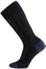 Icebreaker Mer Ski+ Medium Otc Ullsokker 03q Black/Dawn/Graphite S 35-37