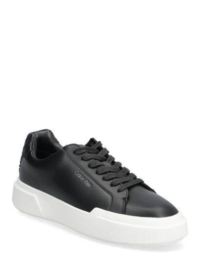 Calvin Klein Chunky Cupsole Laceup Lth Bt Aop - Black - 39